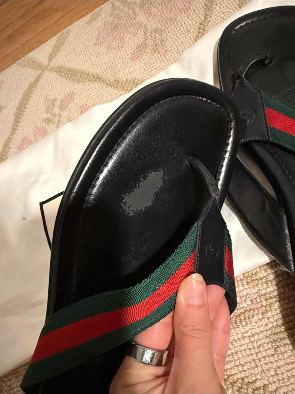 Men’s Gucci Sandals - Picture 4 of 7